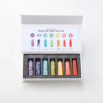 Set aus 7 Heilsteinen in eleganter Geschenkverpackung