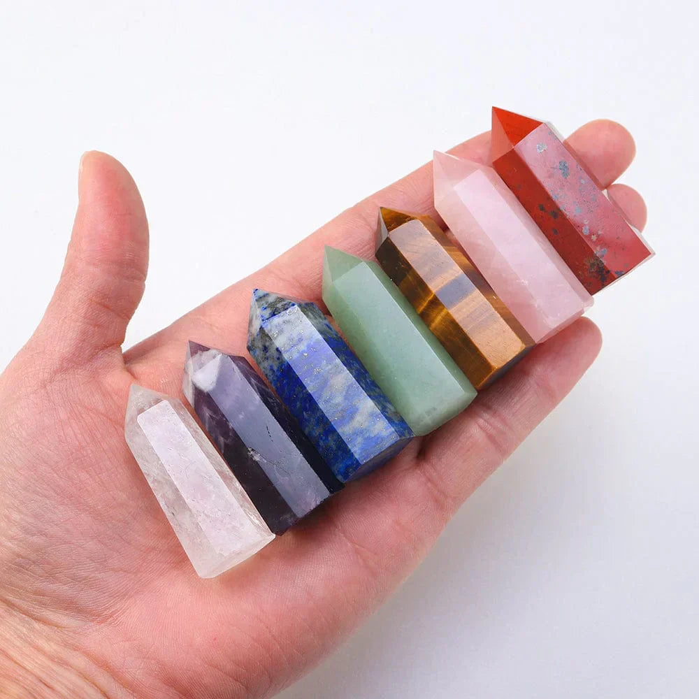 Geschenkset mit 7 Chakra Steinen