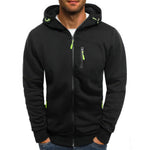 Vielseitige Herren Hoodie-Weste mit praktischem Reißverschluss