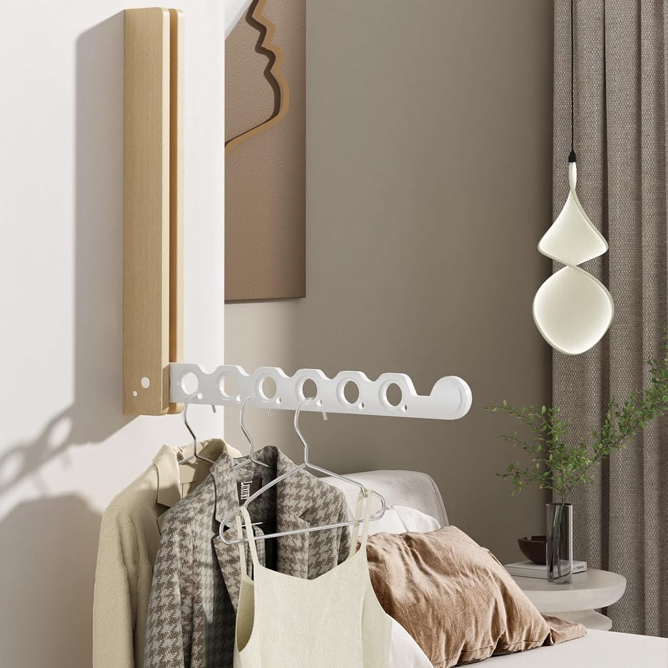Smart Wooden Wall Shelf – Ideal Solution for Small Spaces