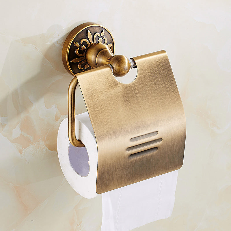 Elegantes Badezimmer-Zubehörset aus Metall für stilvolle Räume