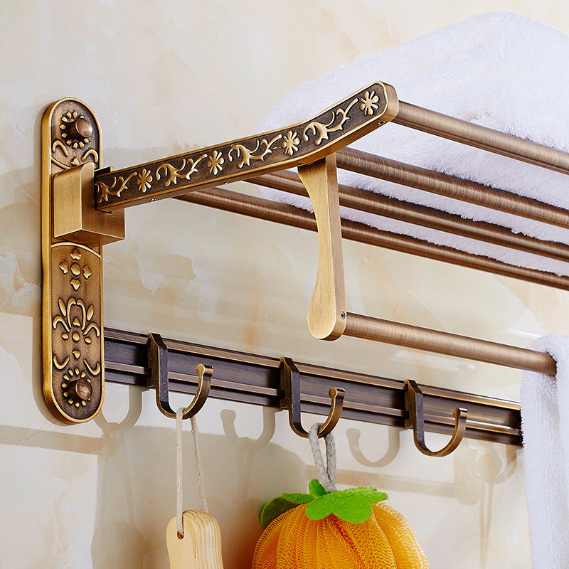 Elegantes Badezimmer-Zubehörset aus Metall für stilvolle Räume