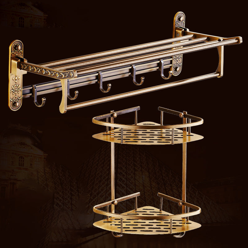 Elegantes Badezimmer-Zubehörset aus Metall für stilvolle Räume