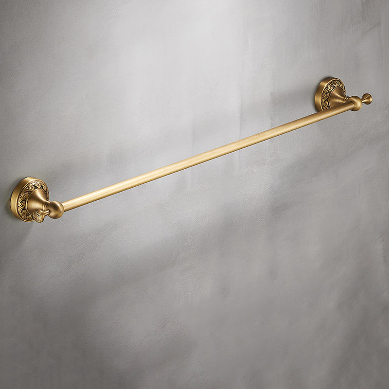 Elegante Badezimmeraccessoires aus gebürstetem Messing – Set oder Einzelstück