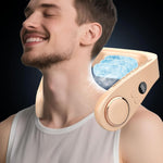 Halskühler ohne Blades – Tragbarer Ventilator mit Kühlplatte und LED-Anzeige