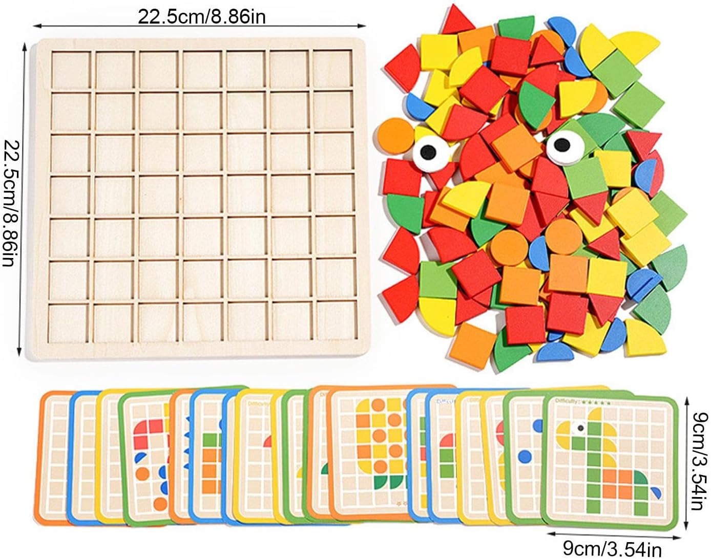 Puzzle aus Holz für Kleinkinder
