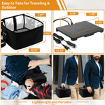 Elektrische Tragbare Lebensmittelwärmer-Lunchbox mit 3-in-1-Anschluss