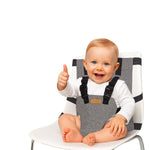 Safe and Portable High Chair for On-the-Go