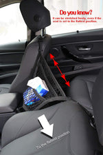 Versatile Car Organizer with 3 Practical Compartments
