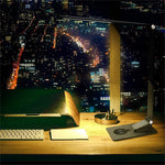 Modern LED Desk Lamp with Touch Control and USB Charging Port