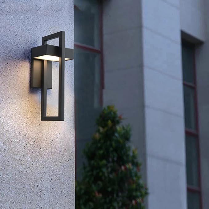 Elegante Außenwandleuchte – Stilvolle LED-Beleuchtung für Sicherheit und Anmut