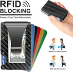 Eleganter Kartenhalter mit Geldclip – RFID-Schutz