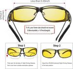 Nachtblick | Polarisierte Fahrbrille für sicheres Fahren bei Nacht