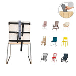 Safe and Portable High Chair for On-the-Go
