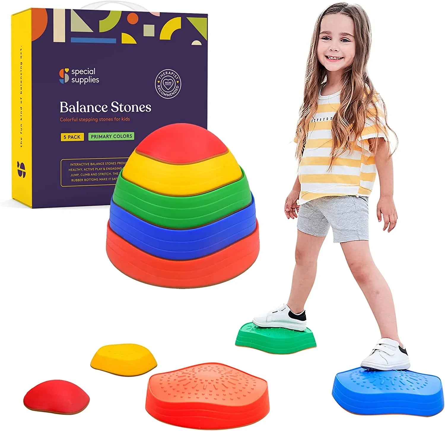 Stapelbare Balanciersteine für eine optimale Balance