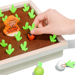 Spielzeug aus Filz für Montessori-Farmaktivitäten