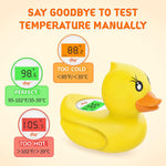Safe Baby Bath Thermometer with Color Display and Warning System