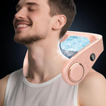 Halskühler ohne Blades – Tragbarer Ventilator mit Kühlplatte und LED-Anzeige
