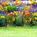 Colorful Metal Fence – Add new sparkle to your garden
