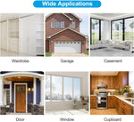 Self-adhesive weatherstrip brush for doors and windows