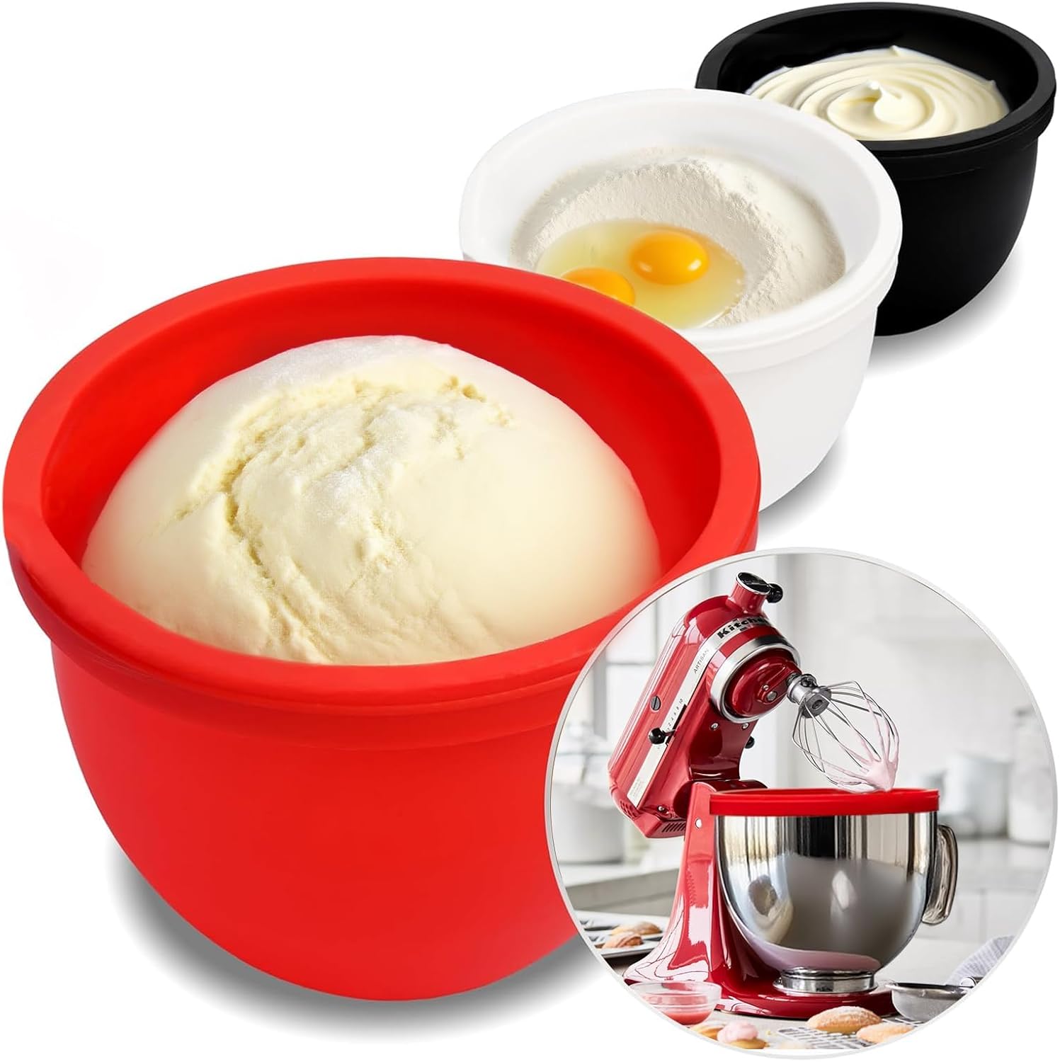 5QT Silikon-Mischeraufflage für besseren Komfort