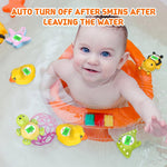 Safe Baby Bath Thermometer with Color Display and Warning System
