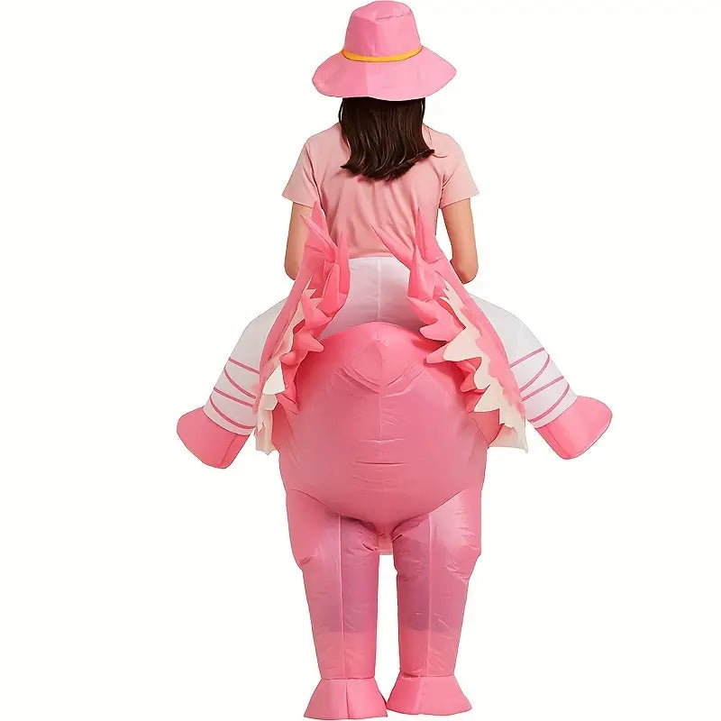 Funny Inflatable Flamingo Costume for Carnival and Parties
