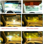 Auto Sonnenblende mit Anti-Blendung – 2in1 Lösung