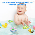 Safe Baby Bath Thermometer with Color Display and Warning System