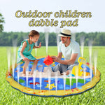 Spritzmatte für den Garten – Wasserspielmatte für Kinder im Sommer