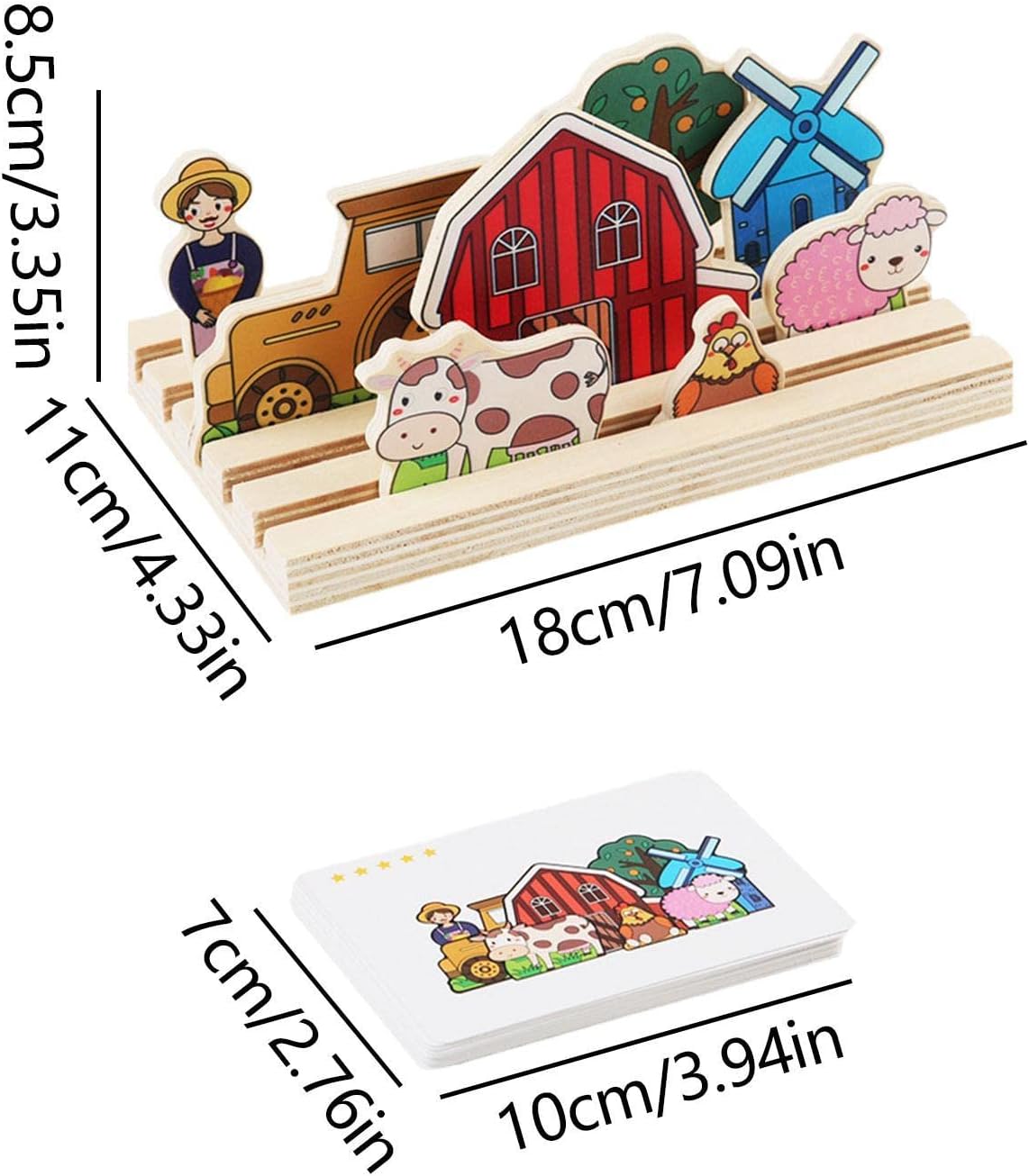 Kreatives 3D-Puzzle aus Holz – Märchenhaftes Kombinationsspiel