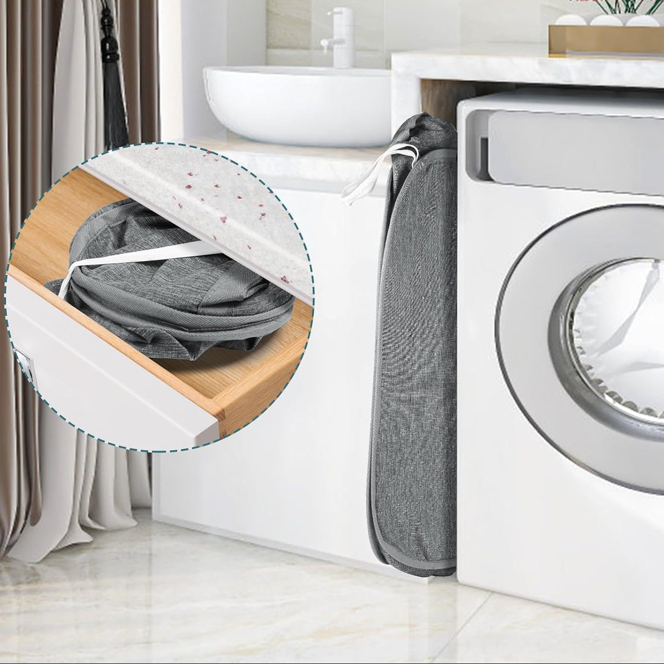 Foldable Laundry Hamper – Stylish and Practical