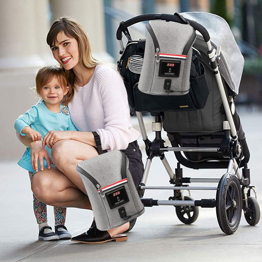 Babyflaschenwärmer für das Auto – Tragbarer, kompakter Flaschenwärmer