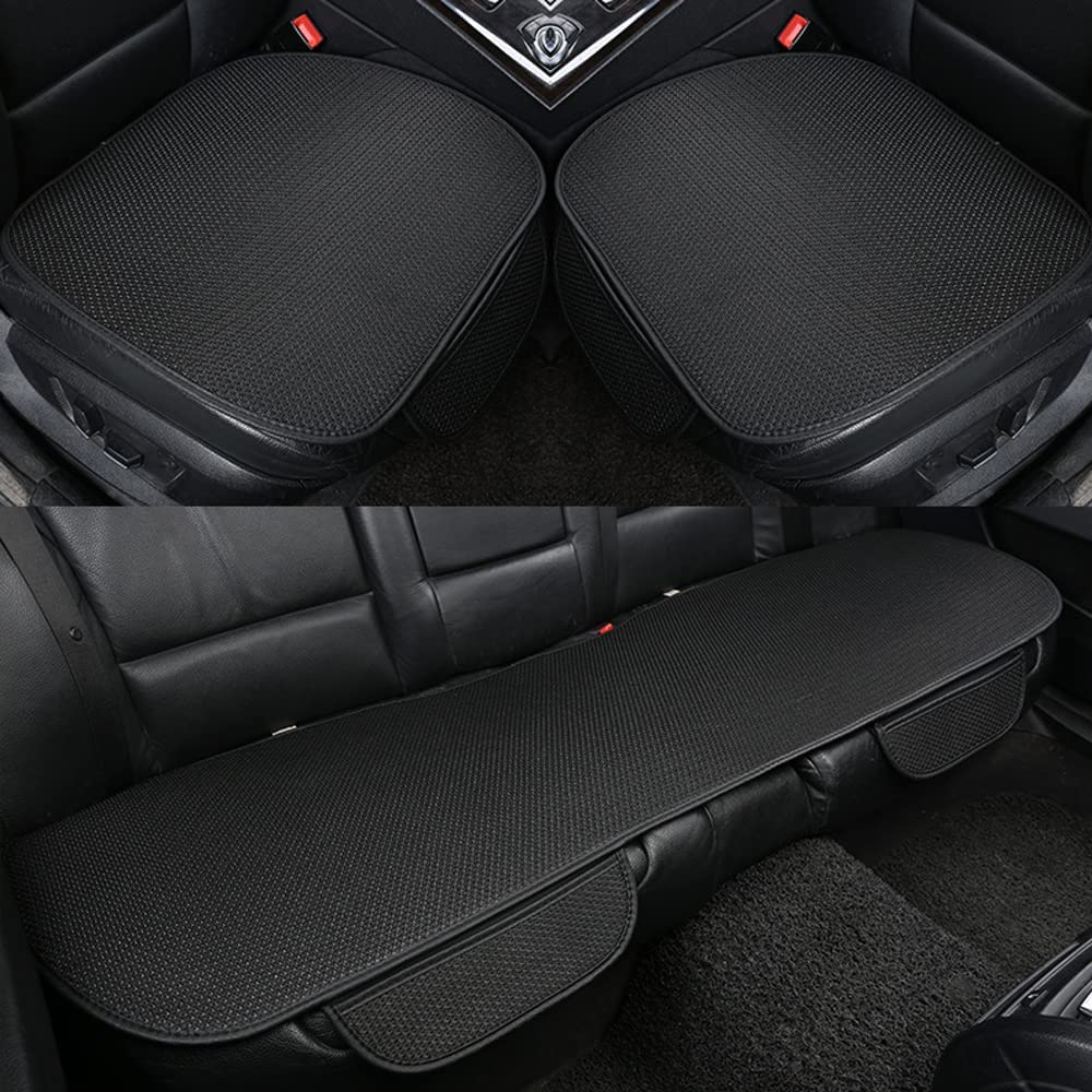 BreezeComfort Autoabdeckungsset – Atmungsaktive Eis-Seitenpolster mit Massageeffekt