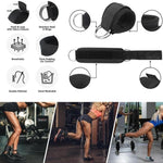 Widerstandsband Set für Knöchel - 5-teiliges Trainingsset