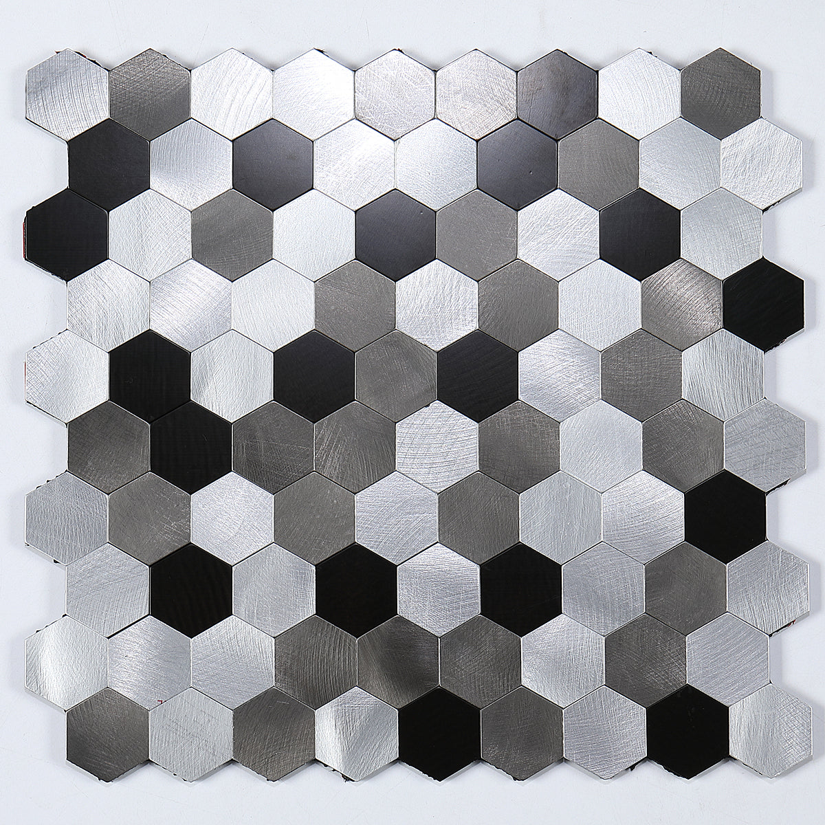 Elegante Metall-Mosaikfliesen – Einfaches Anbringen und Entfernen