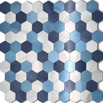 Elegante Metall-Mosaikfliesen – Einfaches Anbringen und Entfernen