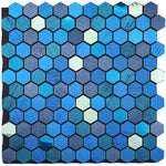 Elegante Metall-Mosaikfliesen – Einfaches Anbringen und Entfernen