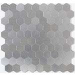 Elegante Metall-Mosaikfliesen – Einfaches Anbringen und Entfernen