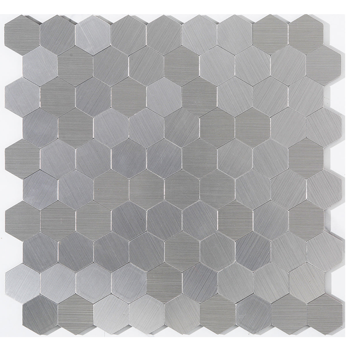 Elegante Metall-Mosaikfliesen – Einfaches Anbringen und Entfernen