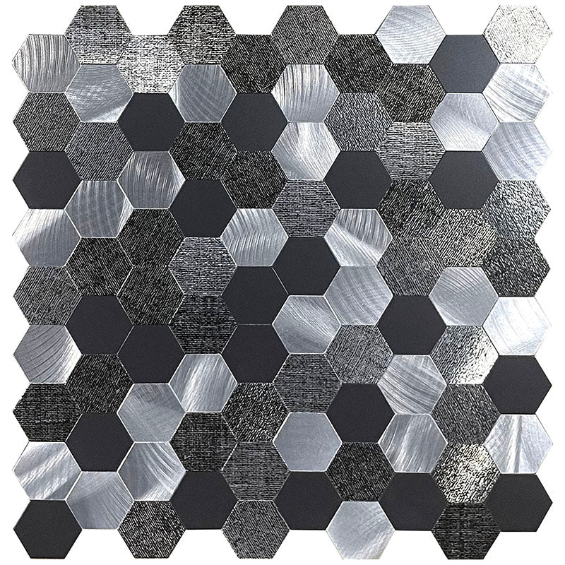 Elegante Metall-Mosaikfliesen – Einfaches Anbringen und Entfernen