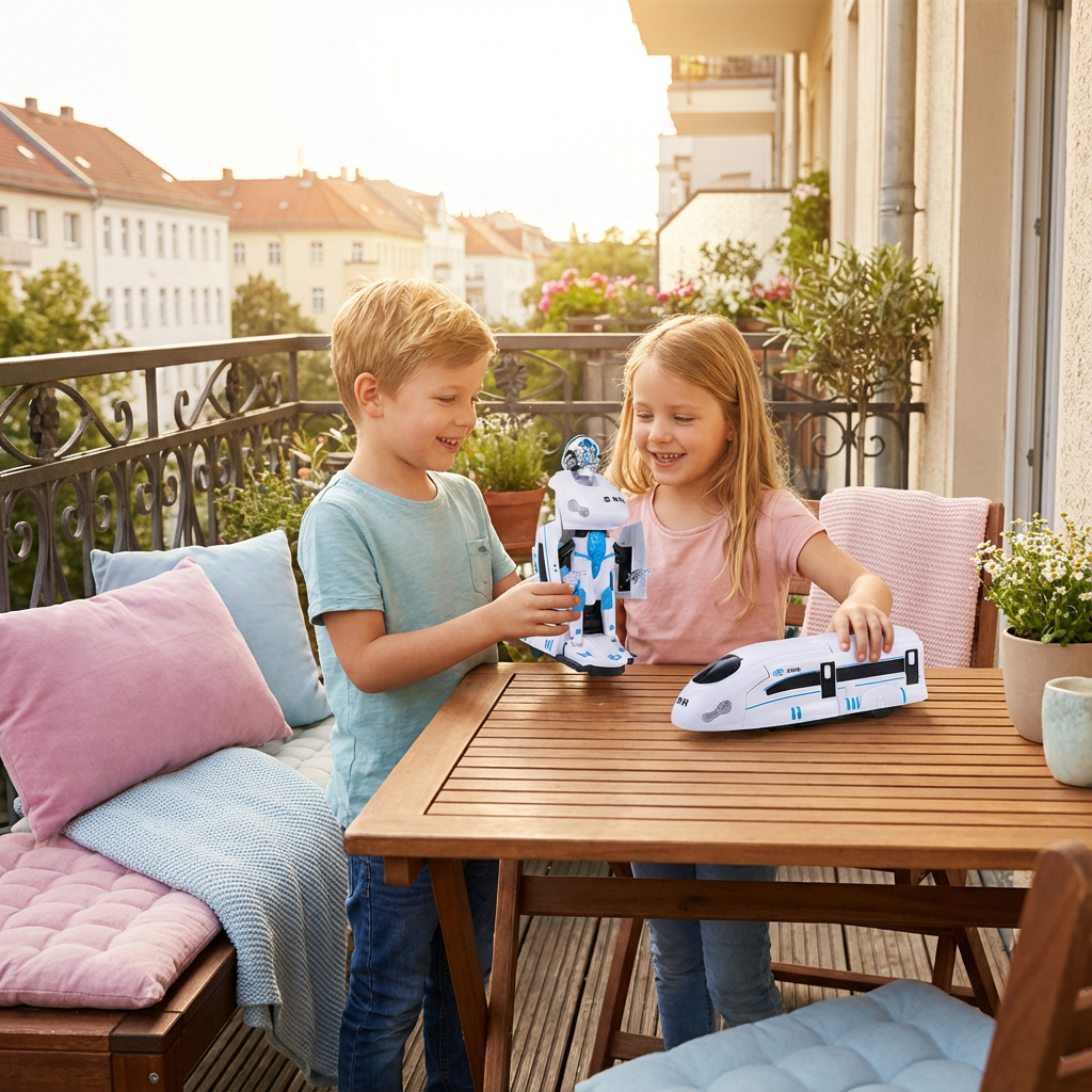 Roboterspielzeug mit Transformationsfunktion