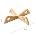 Stylish Kitchen Aid: Removable Bamboo Tray Holder