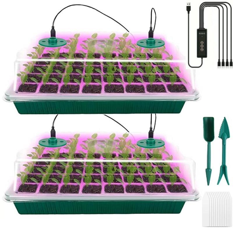 Vollspektrum LED Pflanzenstation für kräftige Keimlinge