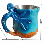 Kreative 3D-Tasse im Motorblock-Design – Einzigartige Kaffeetasse