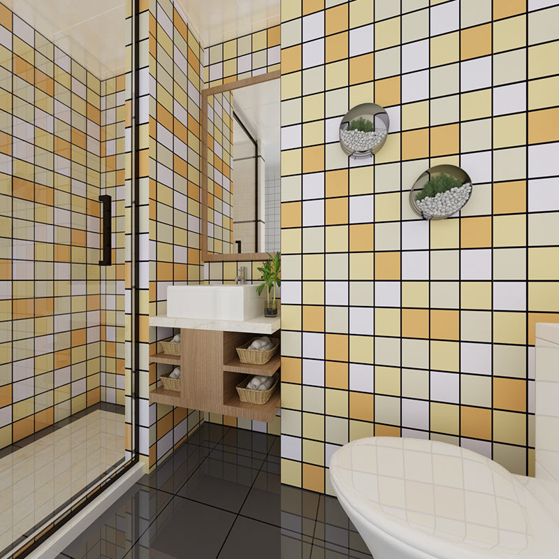 Farbenfrohe Mosaik-Fliesen für die Dusche - Wasserfest und Selbstklebend