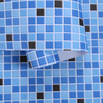 Farbenfrohe Mosaik-Fliesen für die Dusche - Wasserfest und Selbstklebend