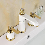 Eleganter Badewannenarmatur mit Deckmontage für modernes Badezimmer