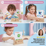 Spiel zur Förderung früher Fähigkeiten - Holz Logik Entschlüsselung für Kinder