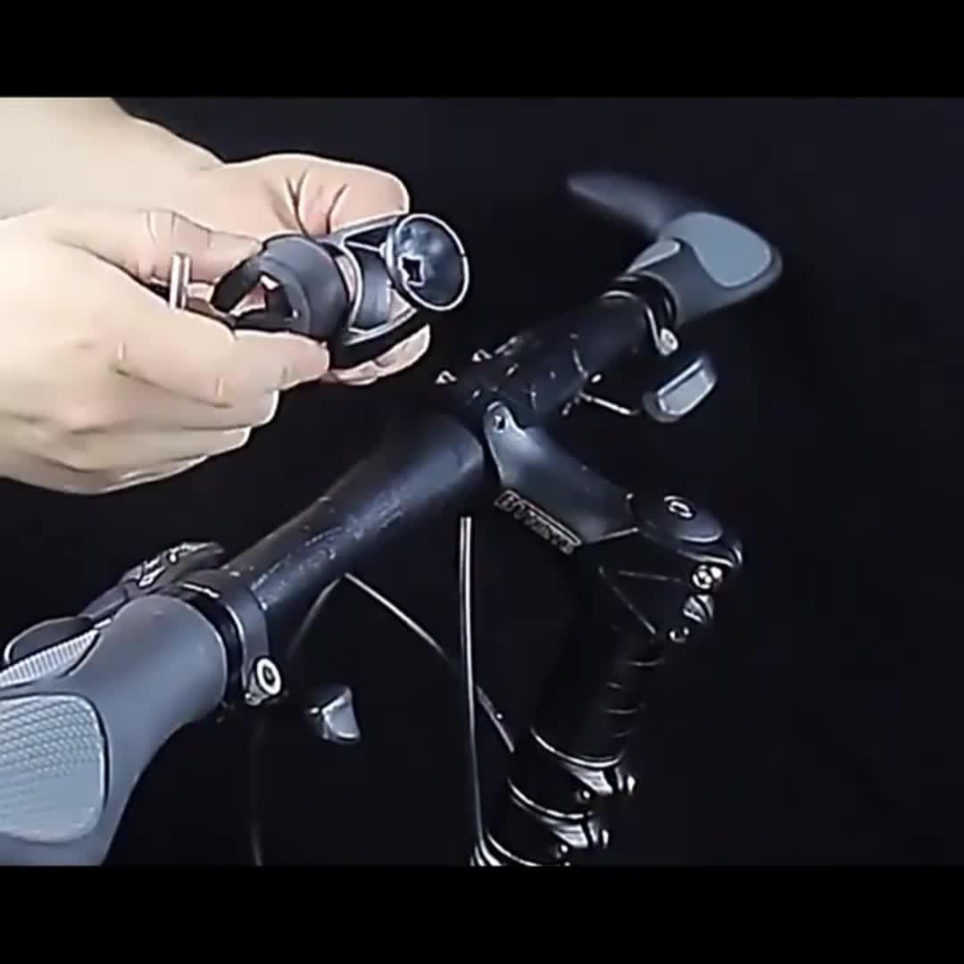 Wasserdichter Handyhalter für Fahrrad und Motorrad – 360° drehbar, passend für 4,5–6,4 Zoll